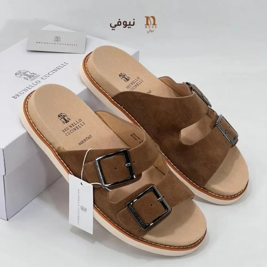 سليبر Brunello Cucinelli رجالي فاخر –  بتصميم أنيق ومريح