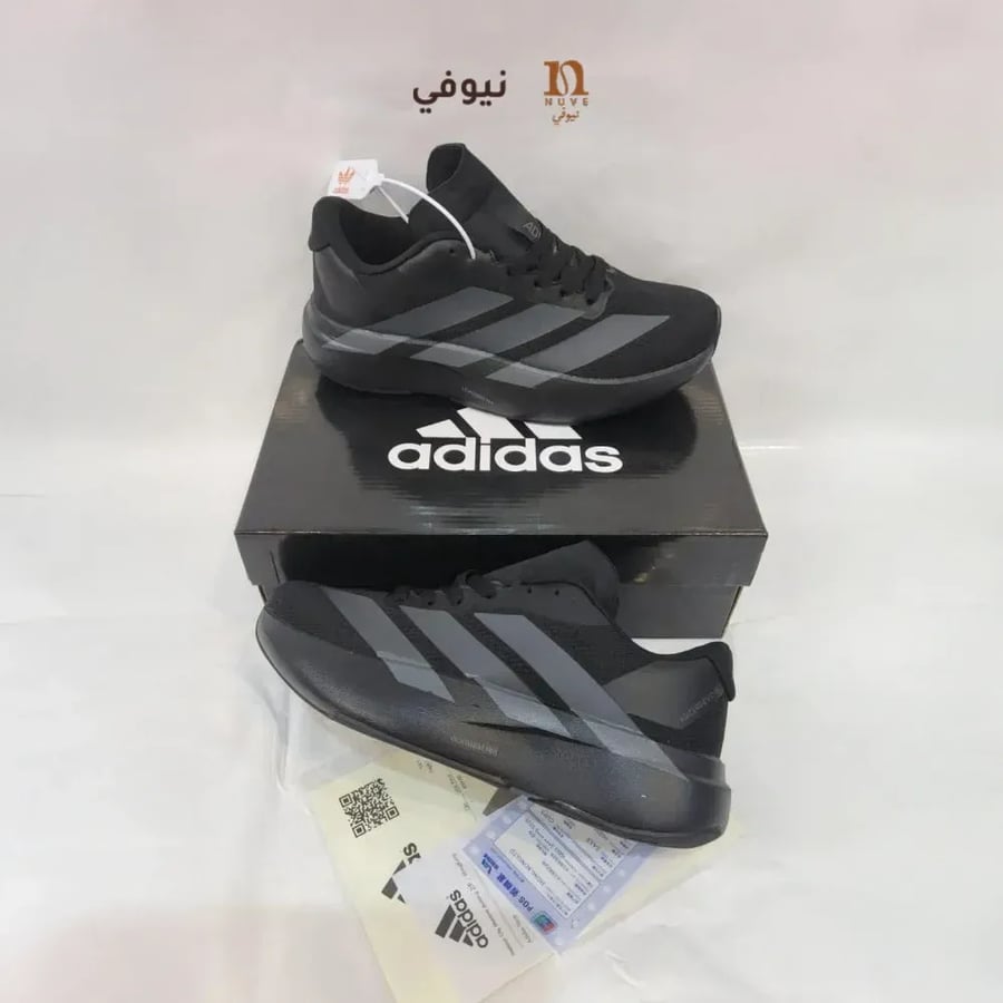 حذاء أديداس أديزيرو رجالي أسود رصاصي