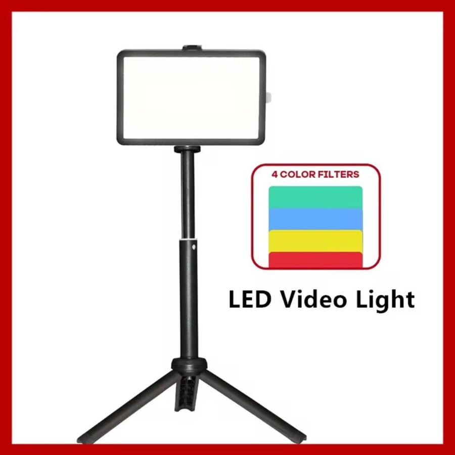 اضاءة تصوير LED بقاعده ثلاثيه