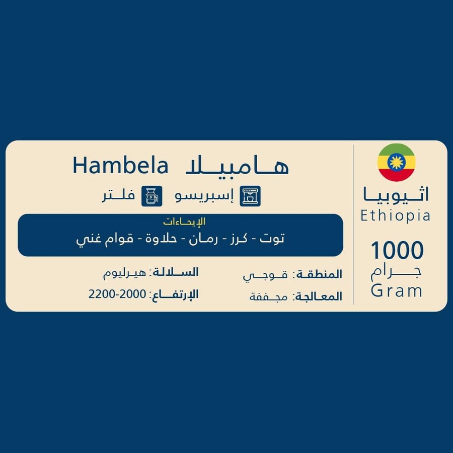 أثيوبيا هامبيلا 1000 جرام