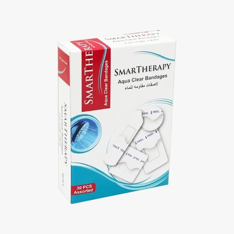 سمارت ثيرابي ضمادات30 حبة-SMARTHERAPY BANDAGES ASSORTED PU 30''S‏