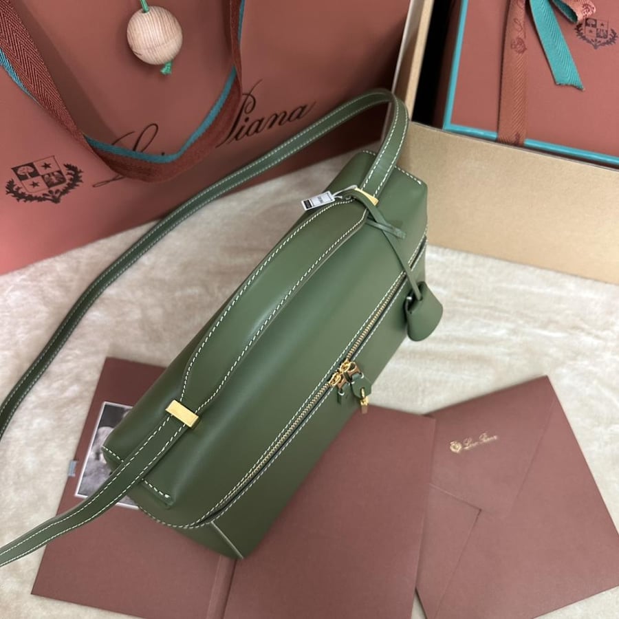 Loro Piana – Extra Bag L27 Fall/Winter New Collection – Lichen Green