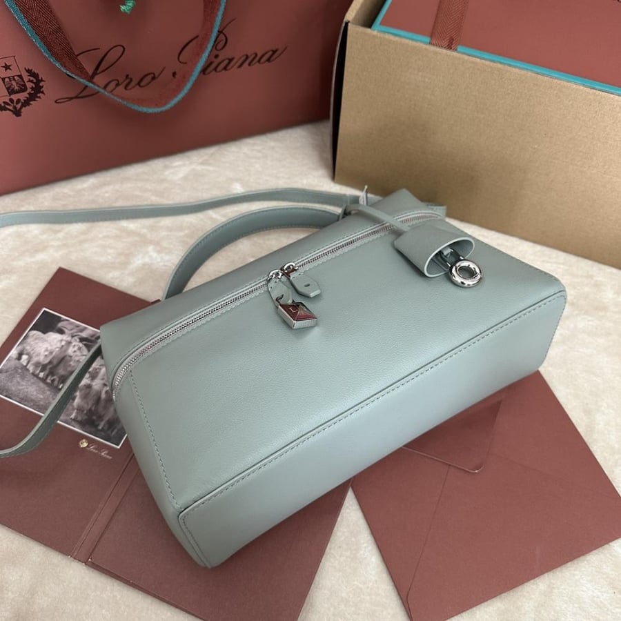 Loro Piana – Extra Bag L27 Fall/Winter New Collection – Eucalyptus Green