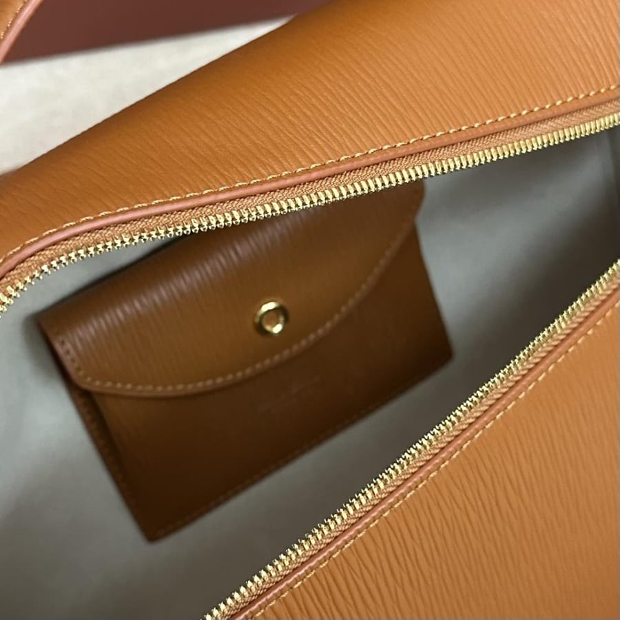 Loro Piana – Extra Bag L27 Fall/Winter New Collection – Brown Water Ripple