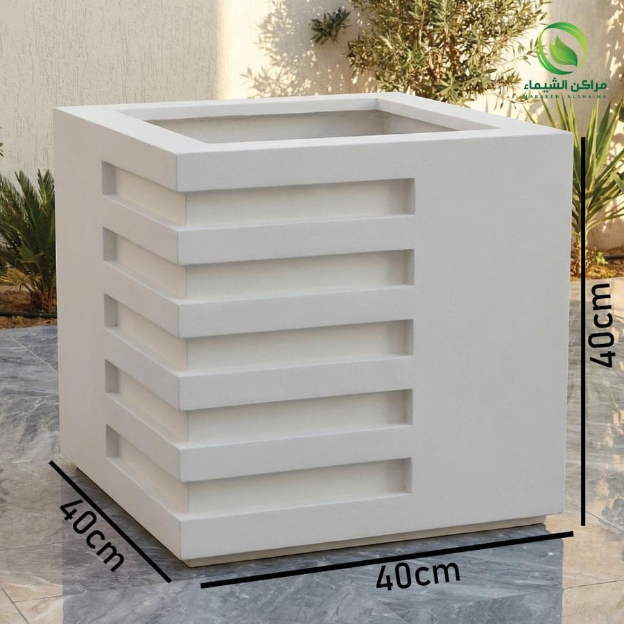 Fiberglass planting basin for trees 40cm