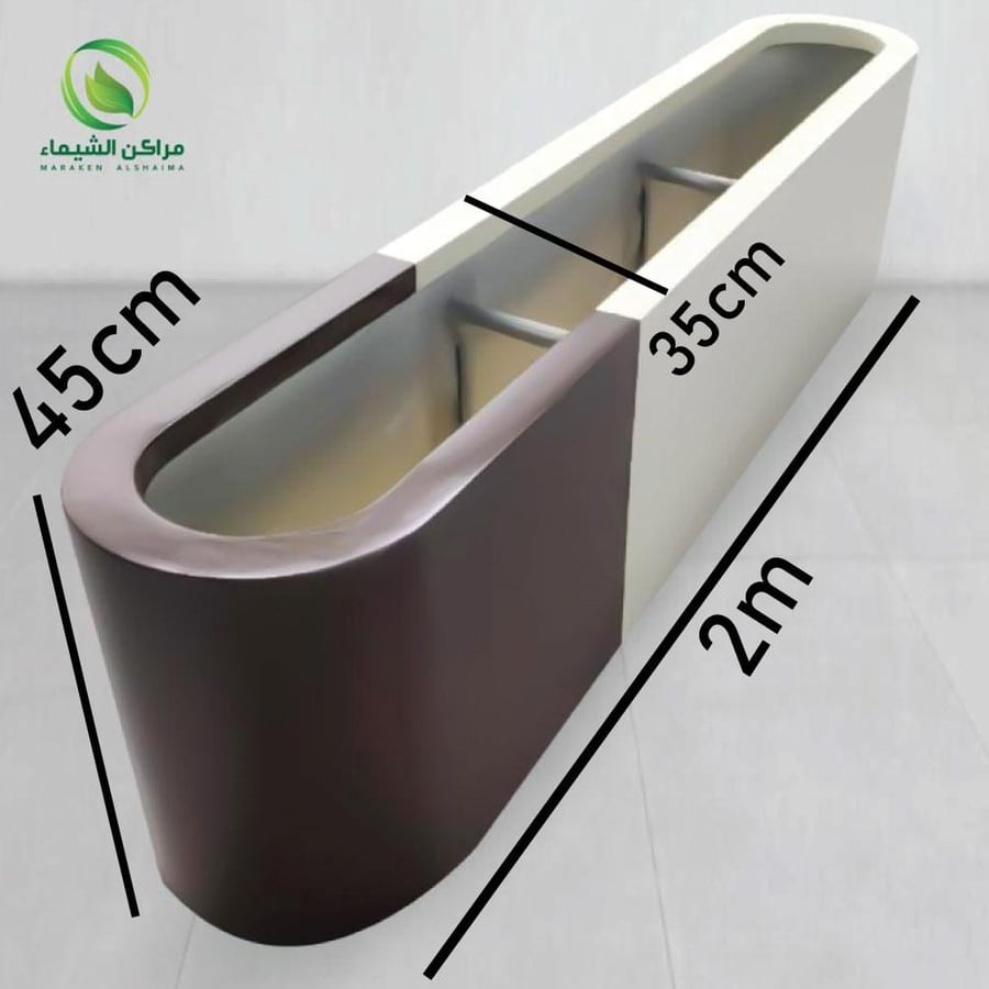 Kerfi Fiber planting basin 2m