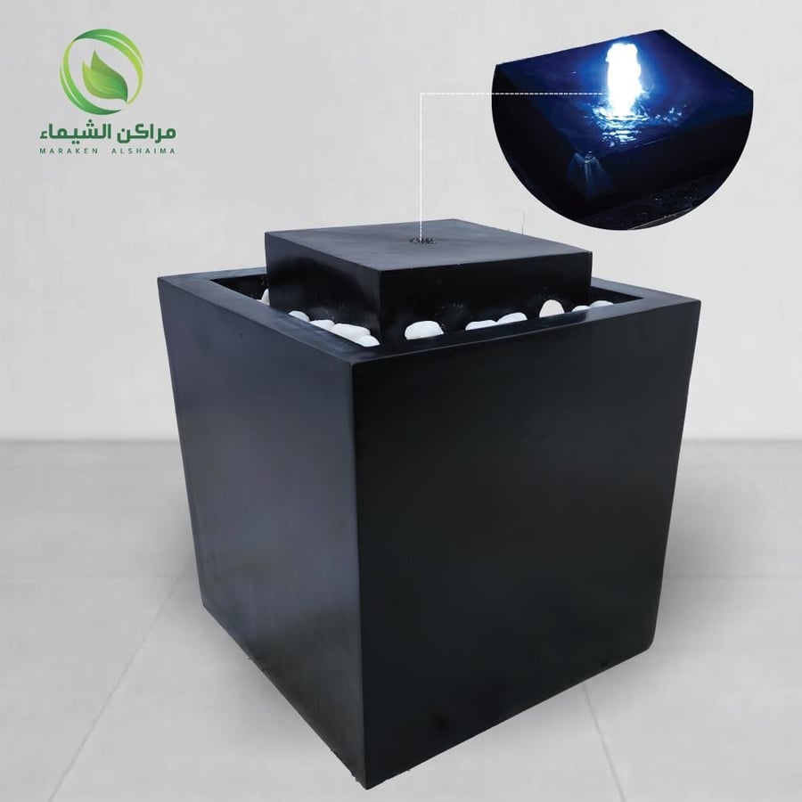 نافورة مضيئة فايبرجلاس