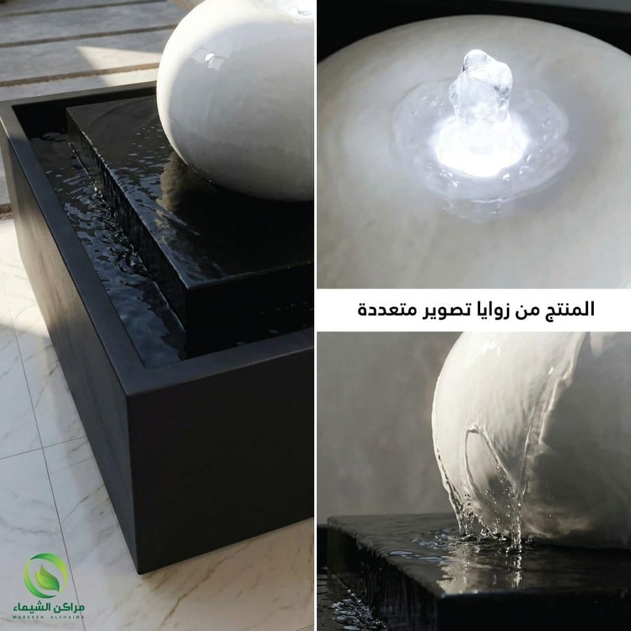 نافوره جاهزه فيبر مضيئة
