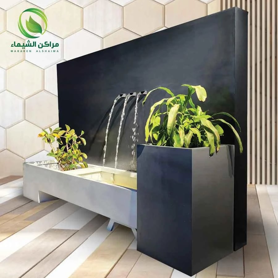 شلال جاهز فيبر كبير مودرن