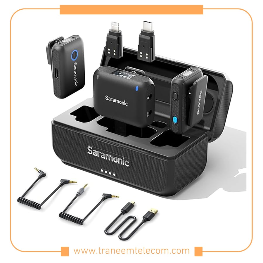 نظام ميكروفون لاسلكي رقمي Saramonic Blink 500 B2+ Micro لشخصين