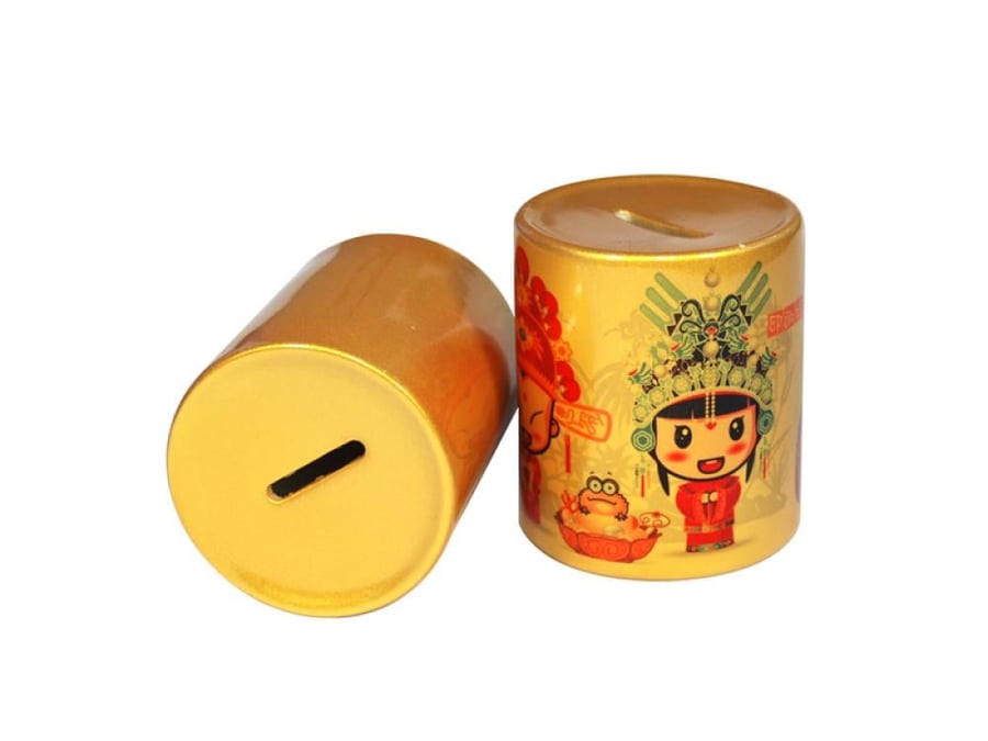 golden piggy bank