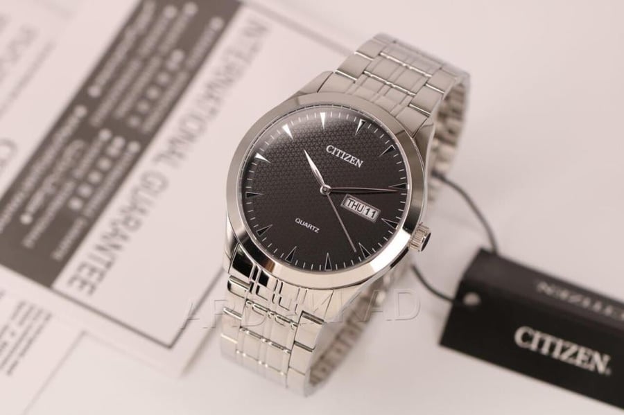 Special Citizen watch silver with black dial