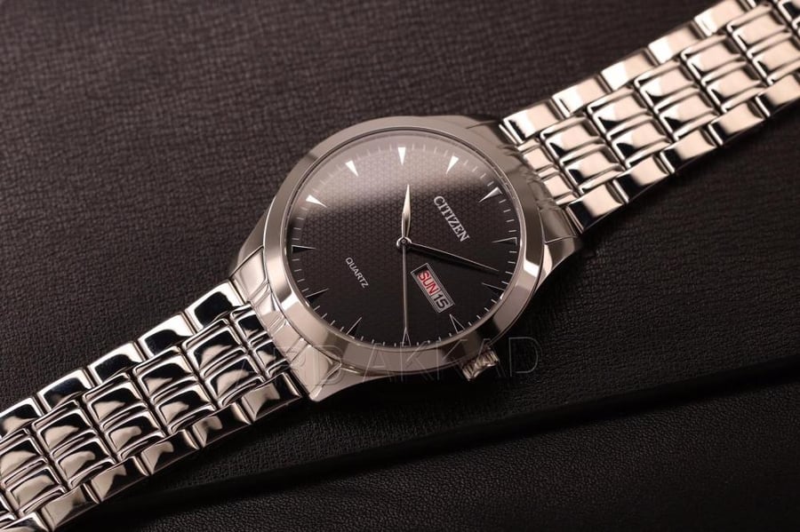 Special Citizen watch silver with black dial