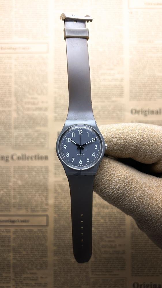 Swatch Gent Shiny Slate Gray GM179