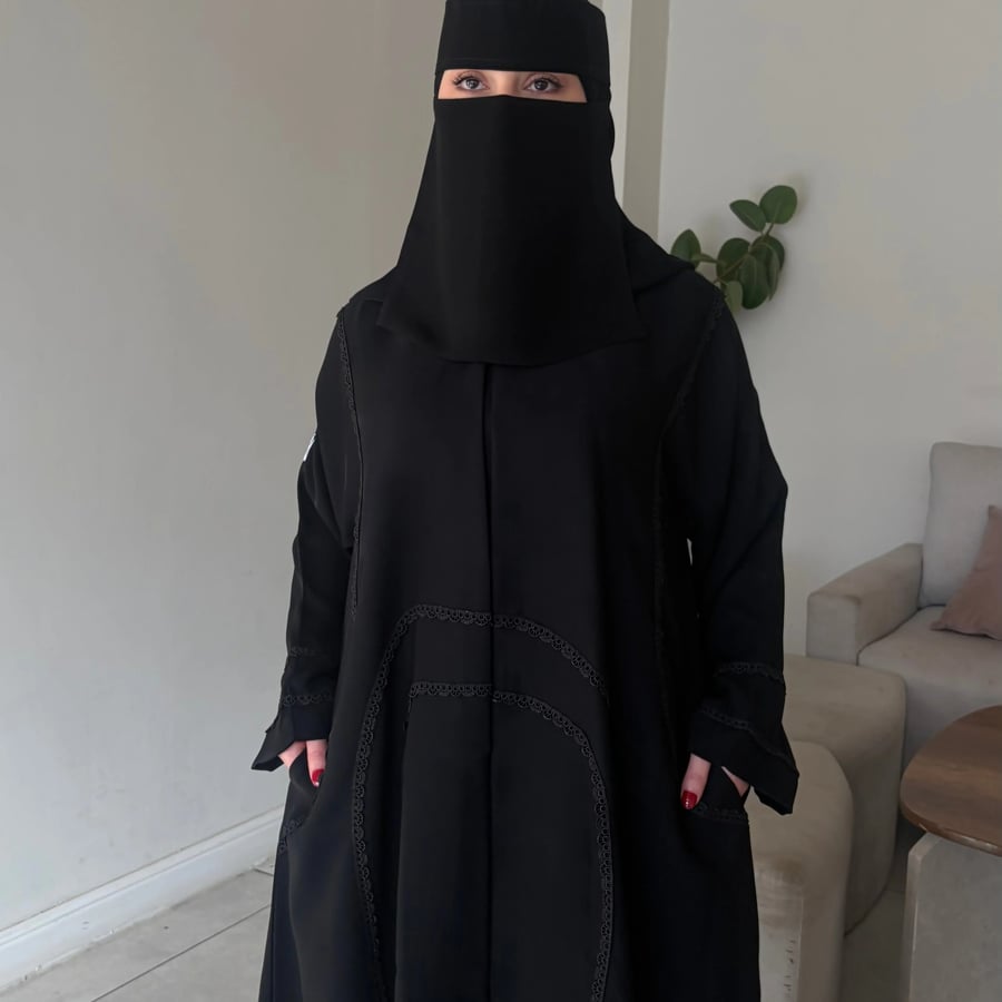 عباية أمل + طرحة + نقاب مجانا