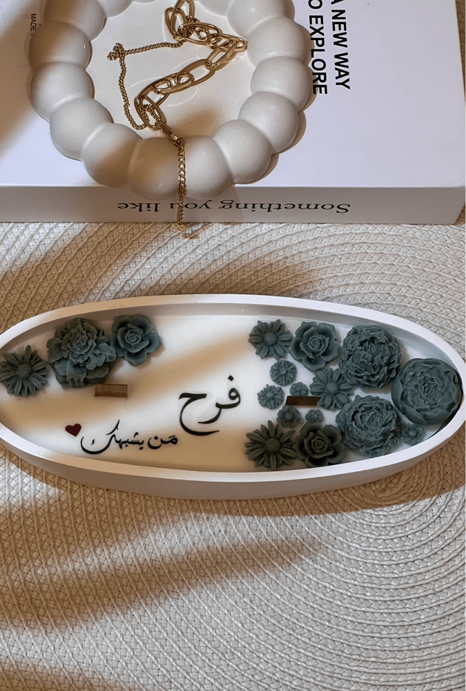 شموع مخصصه بالاسم
