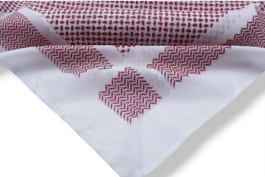 شماغ دورياني احمر SDOR1