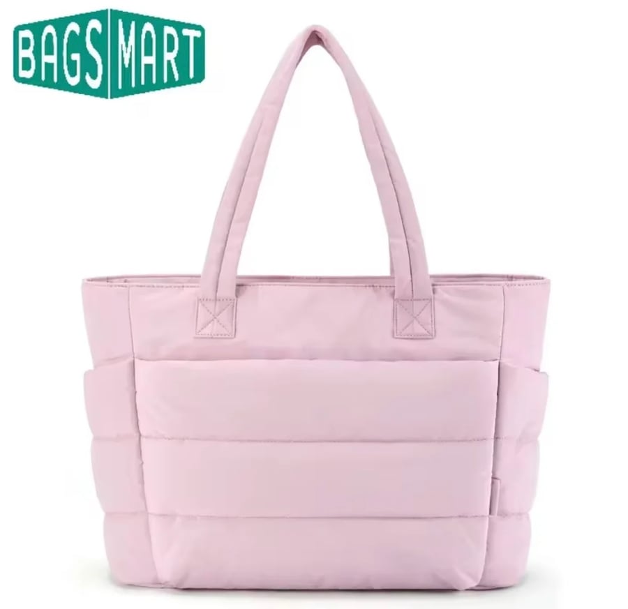 Puffy Tote Bag - بفي توتي باق