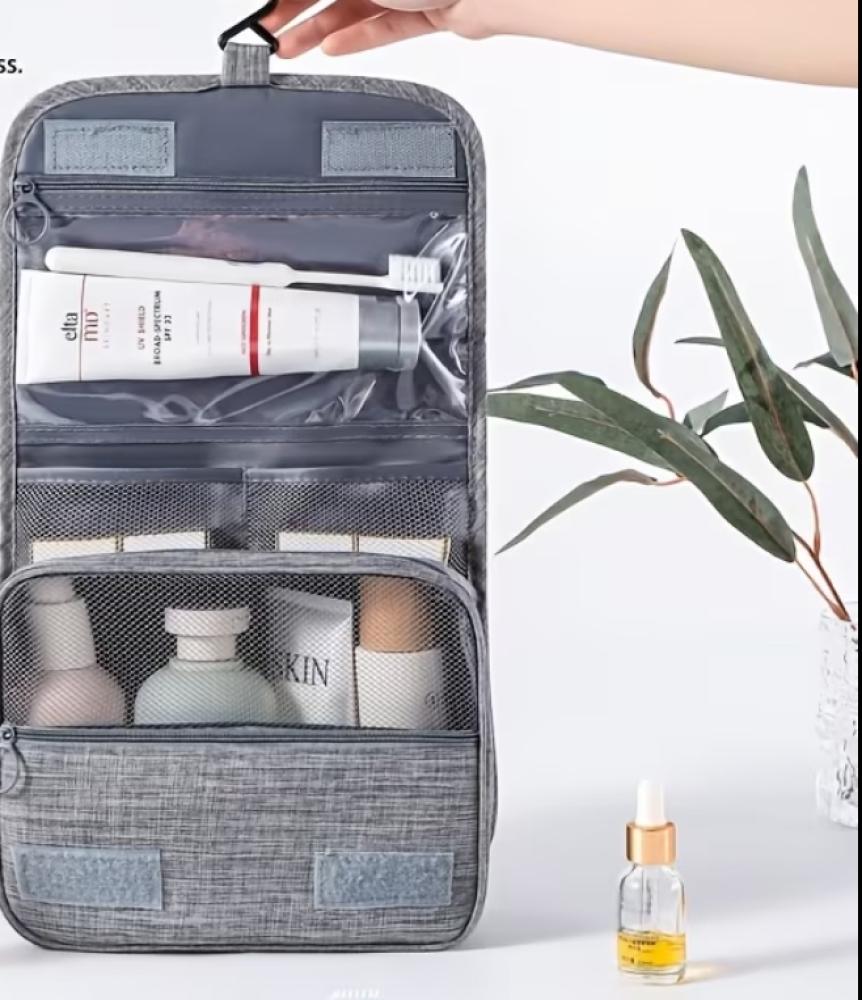 Travel personal tools bag with hanging capability, waterproof makeup bag