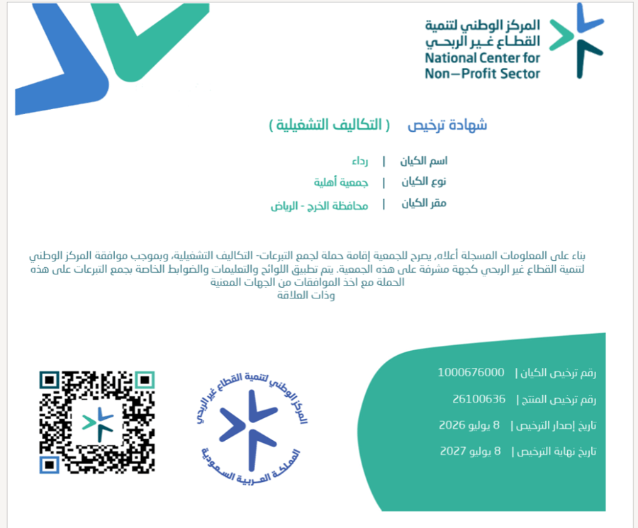 التراخيص