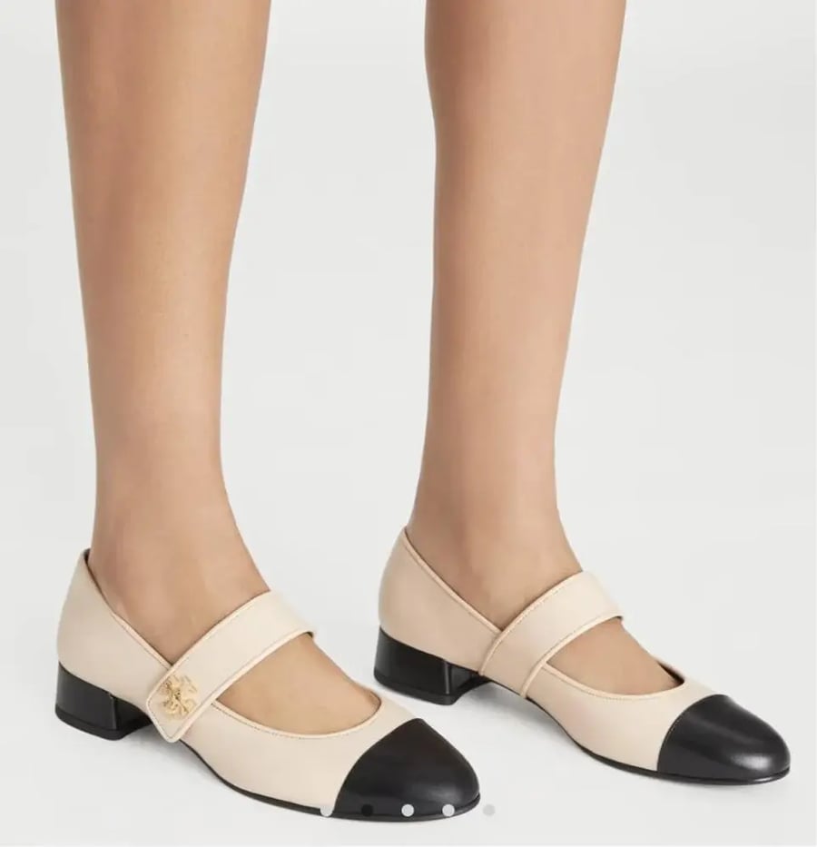 حذاء توري بورش CAP-TOE MARY JANE