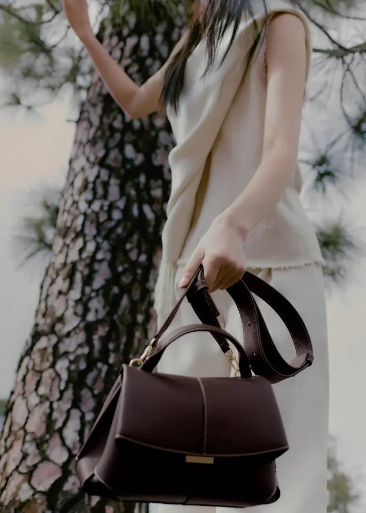 حقيبة موكي ميني (Mokki Mini) من بولين – Textured Ebony