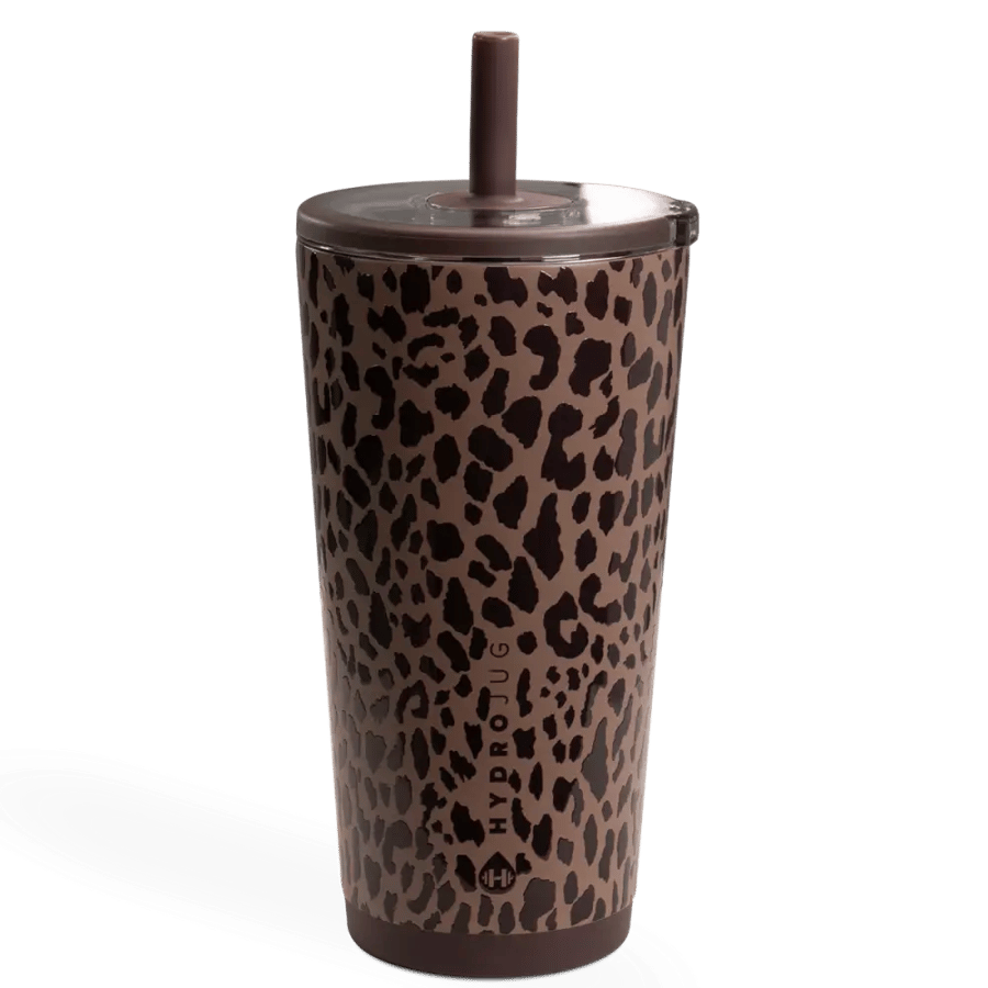 مق سفر لون النمر  20 OZ البني براند - hydrojug