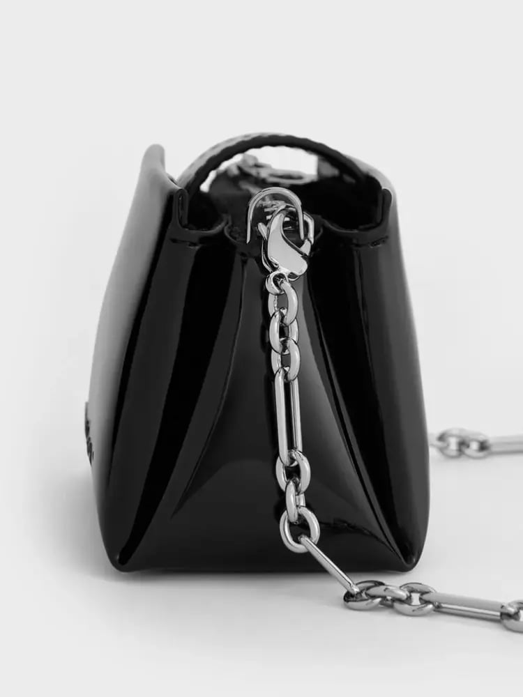 حقيبة "بوزي" ميكرو ميتاليك – تشارلز اند كيث