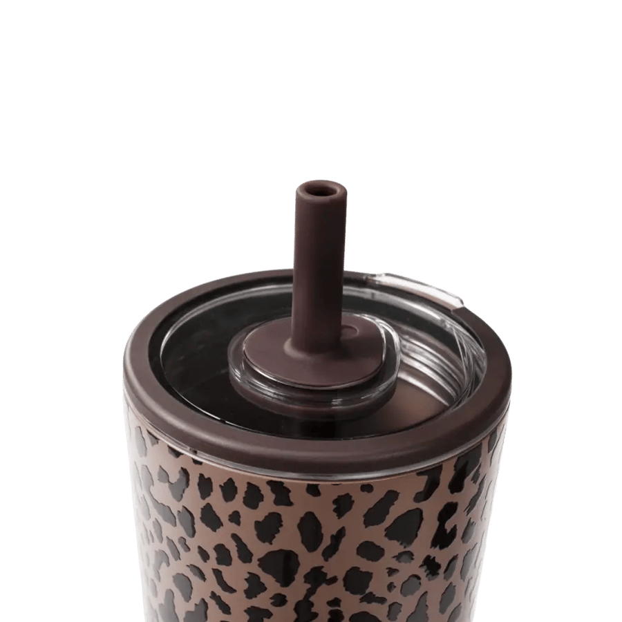 مق سفر لون النمر  20 OZ البني براند - hydrojug
