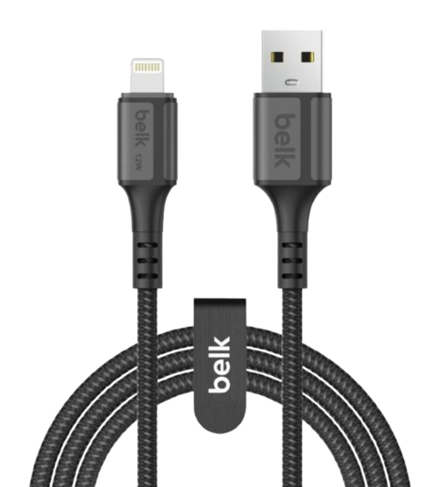 كيبل شحن بيلك USB - ايفون (لايتنينج) 12w