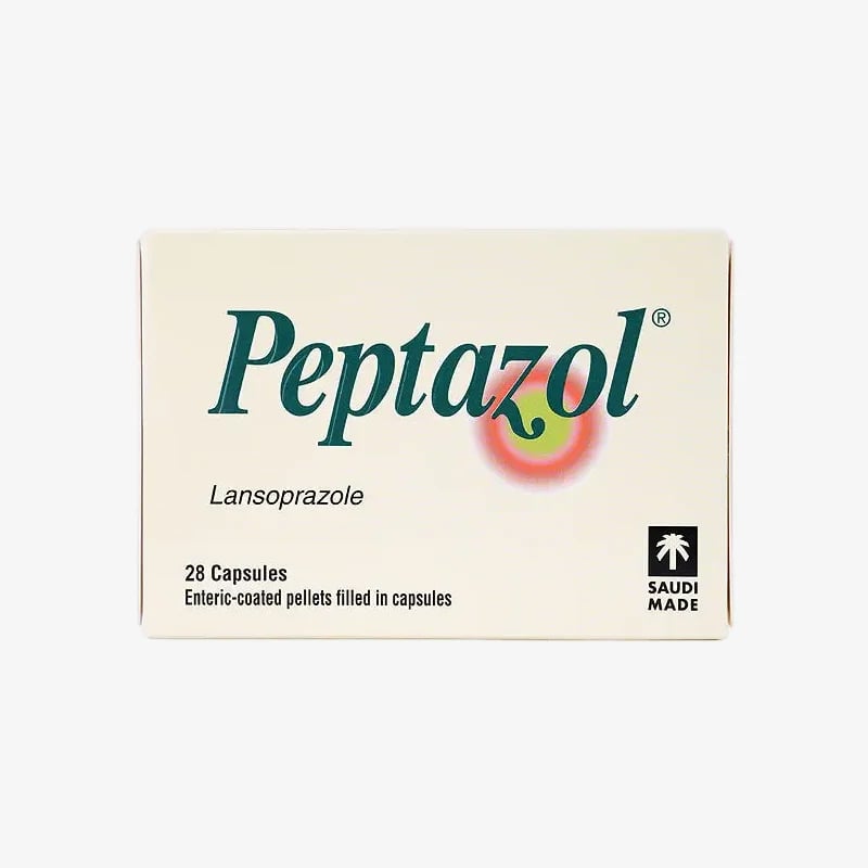 PEPTAZOL CAP 30MG 28PK