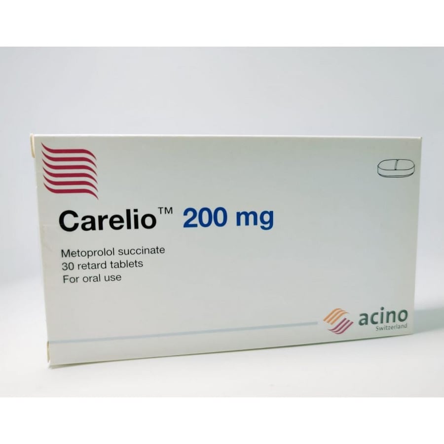 CARELIO 200 MG 30 TAB