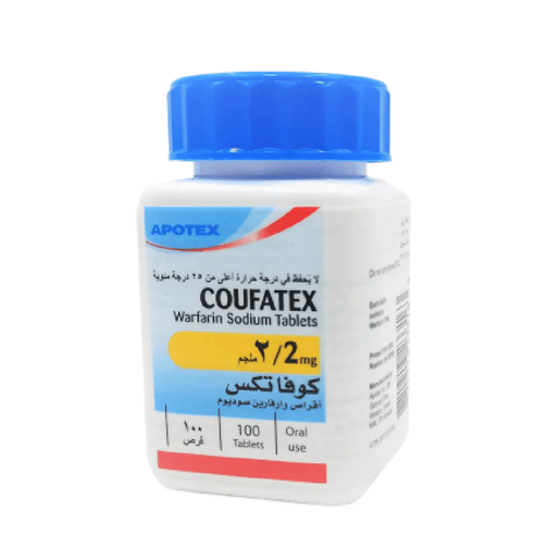 Coufatex 2 mg – 100 Tablets