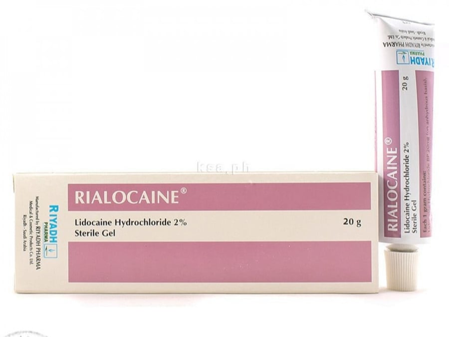 RIALOCAINE 2%GEL 20GM #