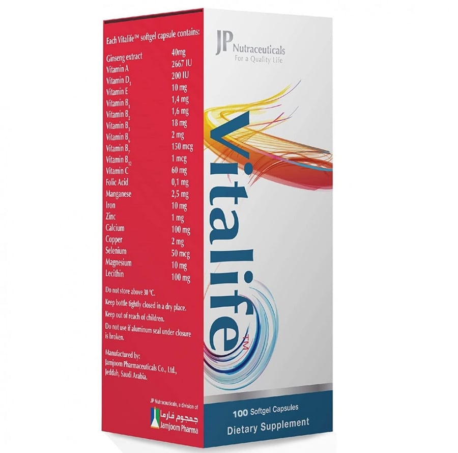 VITALIFE100CAPS