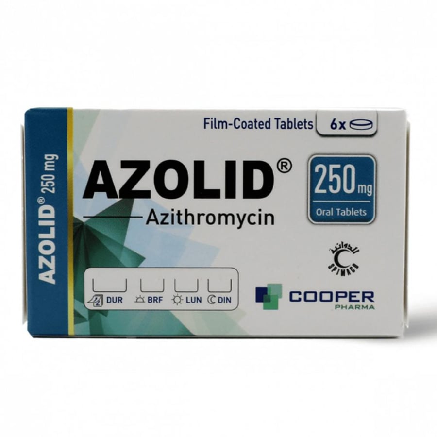 AZOLID 250 MG 6 TABS