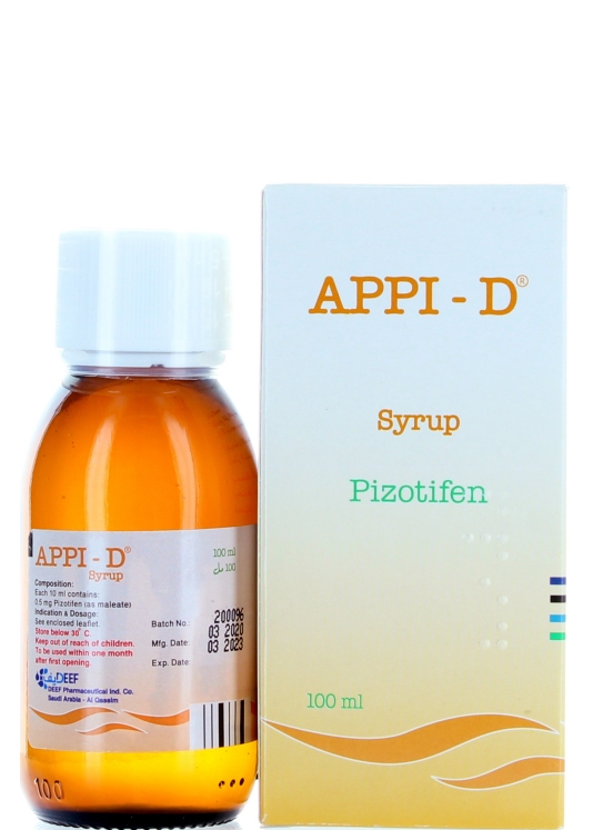 APPI‑D 0.5 mg / 10 ml Syrup – 100 ml