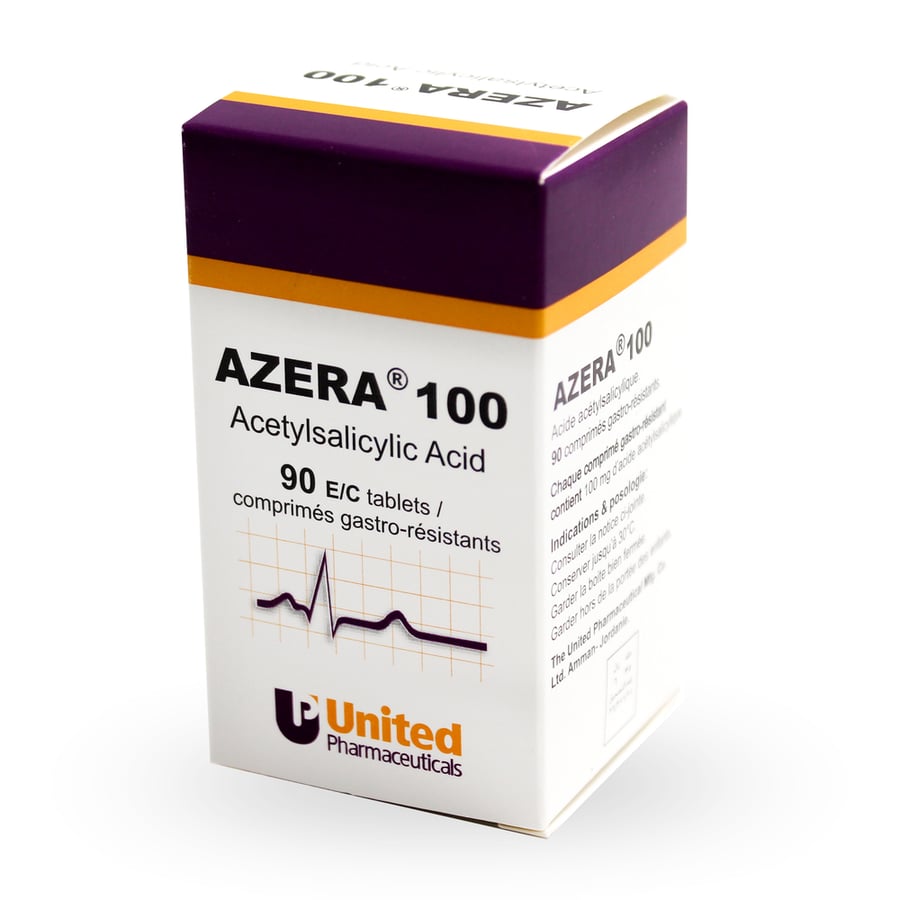 AZERA 100 MG E C 90TAB #