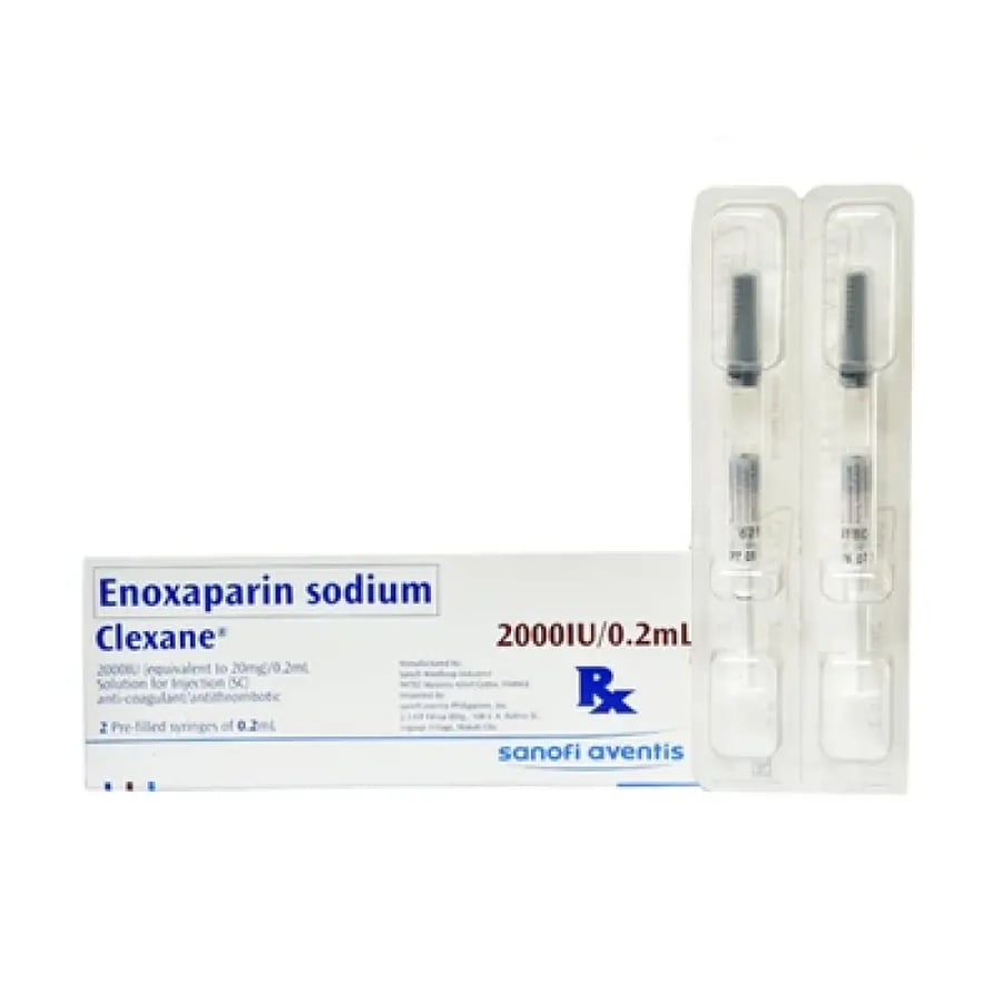 CLEXANE 2000IU/0.2ML SYRINGE