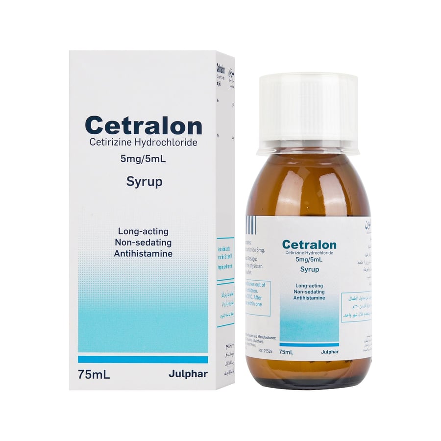 CETRALON 5MG/5ML SYRUP 75ML