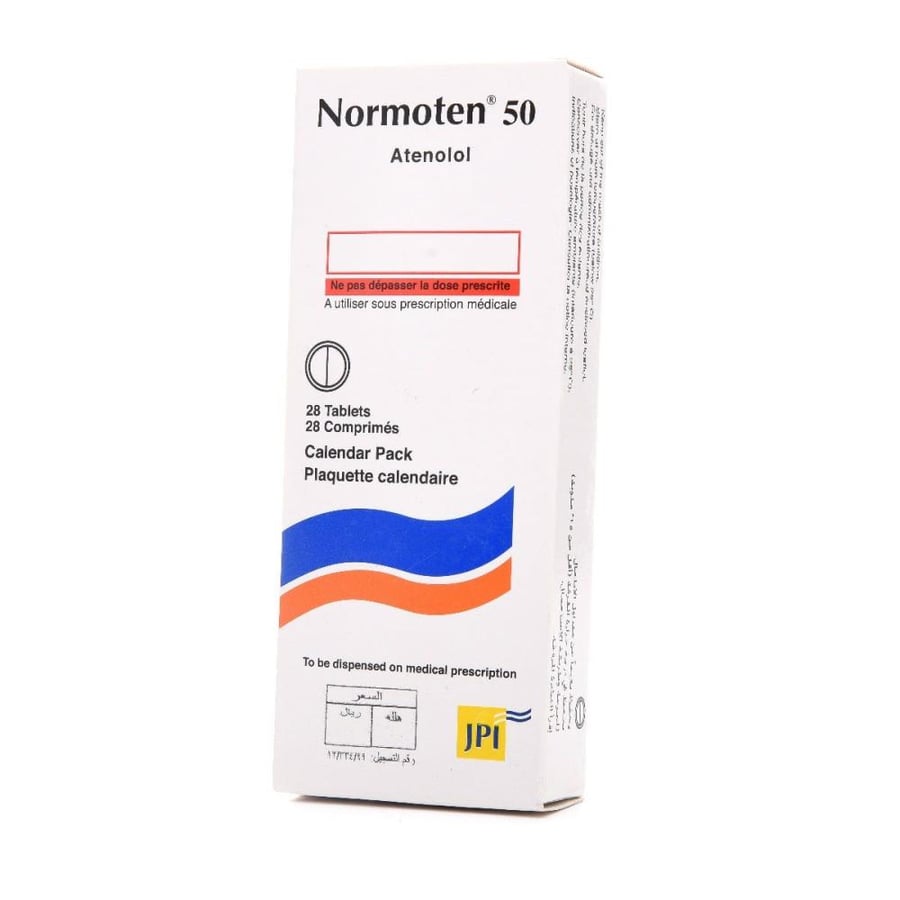 NORMOTEN 50MG 28 TAB #*
