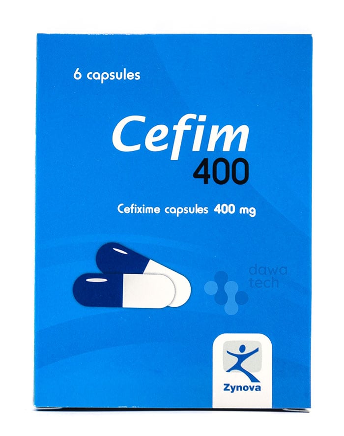 CEFIM 400MG 6TAB$