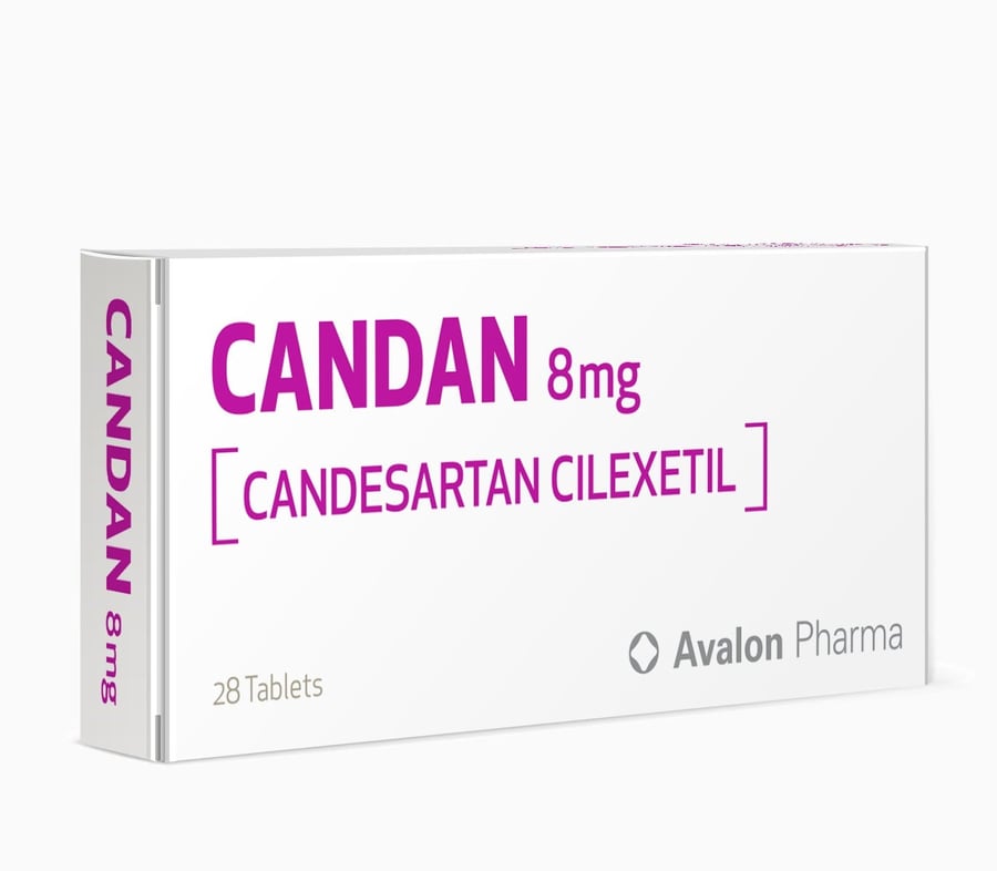 CANDAN 8 MG 28 TAB