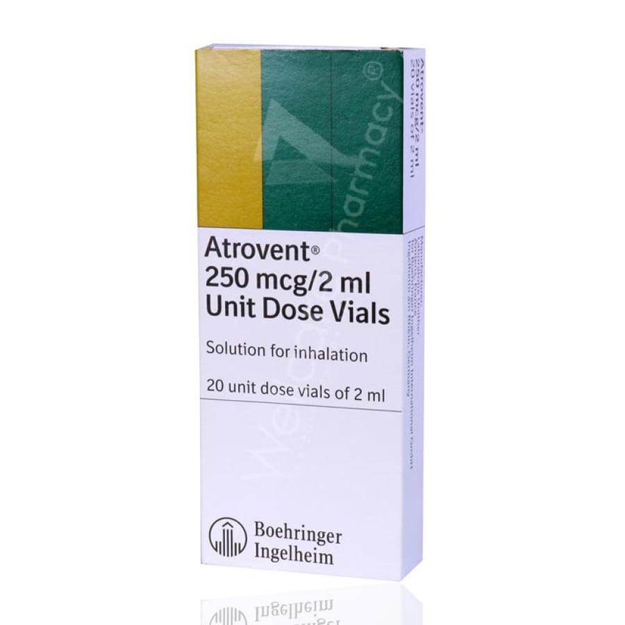 ATROVENT 250MCG VIAL 2 $