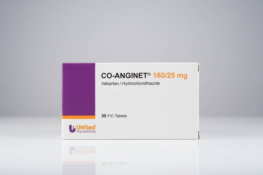 CO ANGINET 160/25 MG 30 TAB