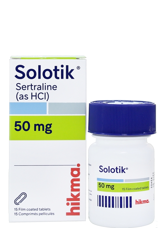 SOLOTIK 50 MG 15 TAB