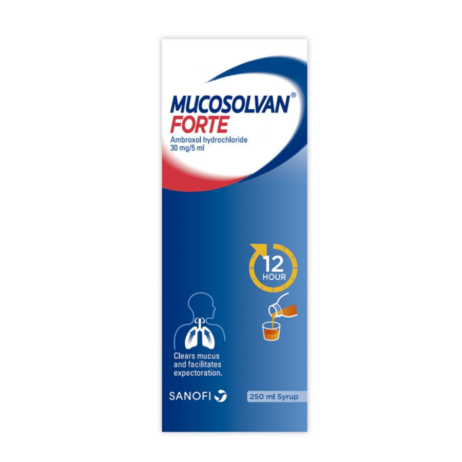 MUCOSOLVAN FORTE 30 MG/5ML SYP 250 ML