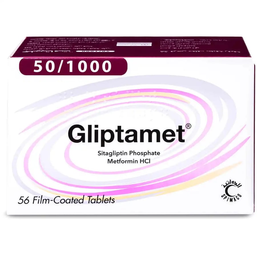 GLIPTAMET 50/1000MG 56TAB