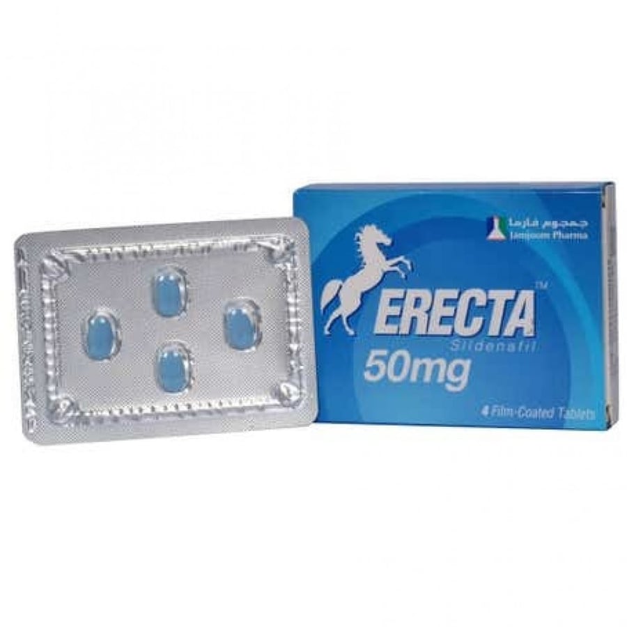 ERECTA 50MG 4TABS