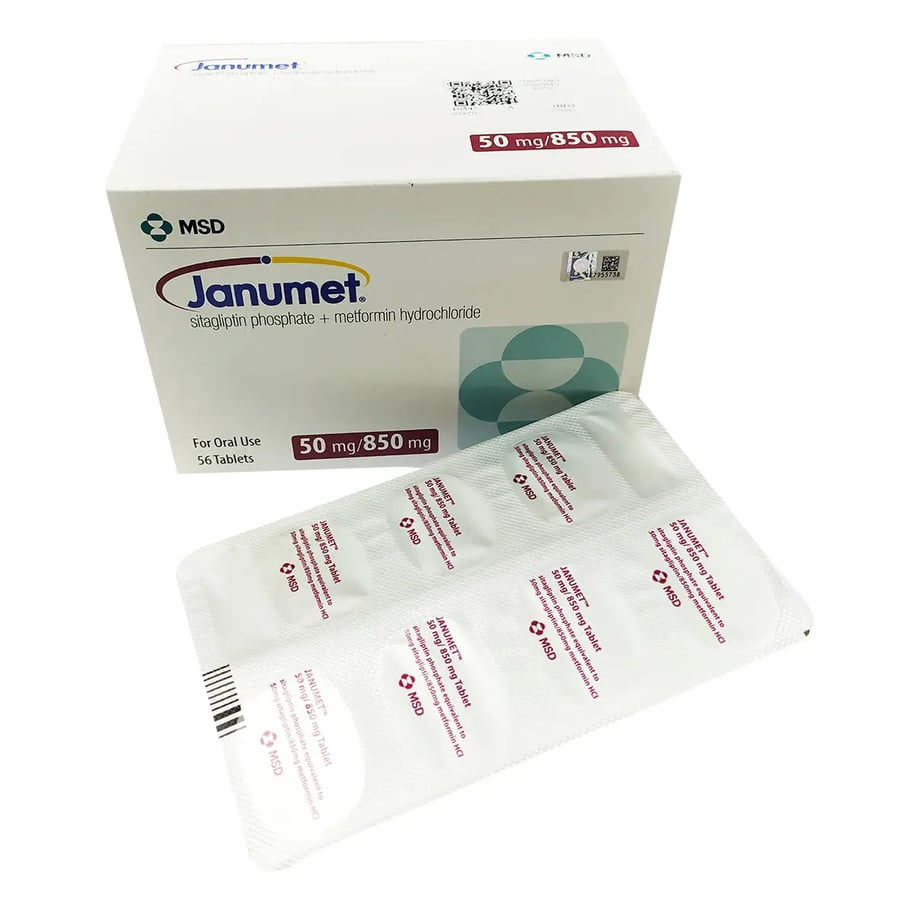 Janumet 50/850mg tab